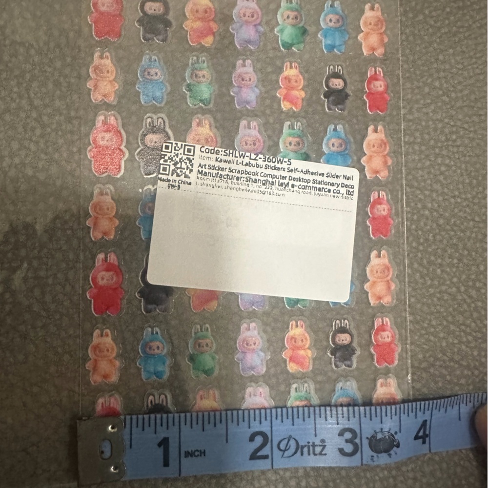 49 Labubu stickers sheet - Picture 3 of 3